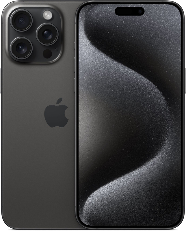 Apple iPhone 15 Pro Max, 1ТБ, "титановый черный"