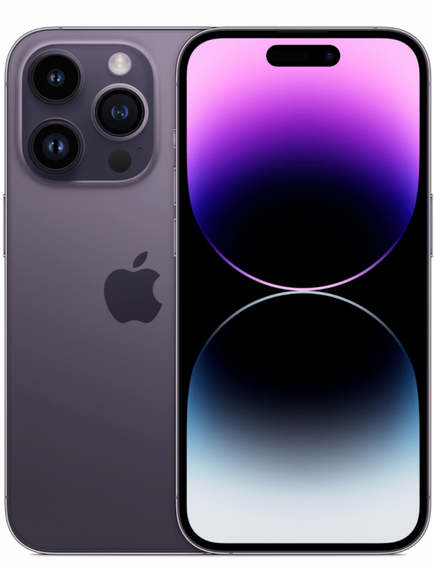 Apple iPhone 14 Pro, 512 Гб (е-sim+nano sim), тёмно-фиолетовый 1