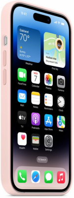 Чехол "vlp" Silicone Case with MagSafe для iPhone 14 Pro, светло-розовый